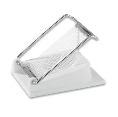 Tojás Szeletelő Műanyag - Fehér, konvencionális, Műanyag/Fém (8/11cm)