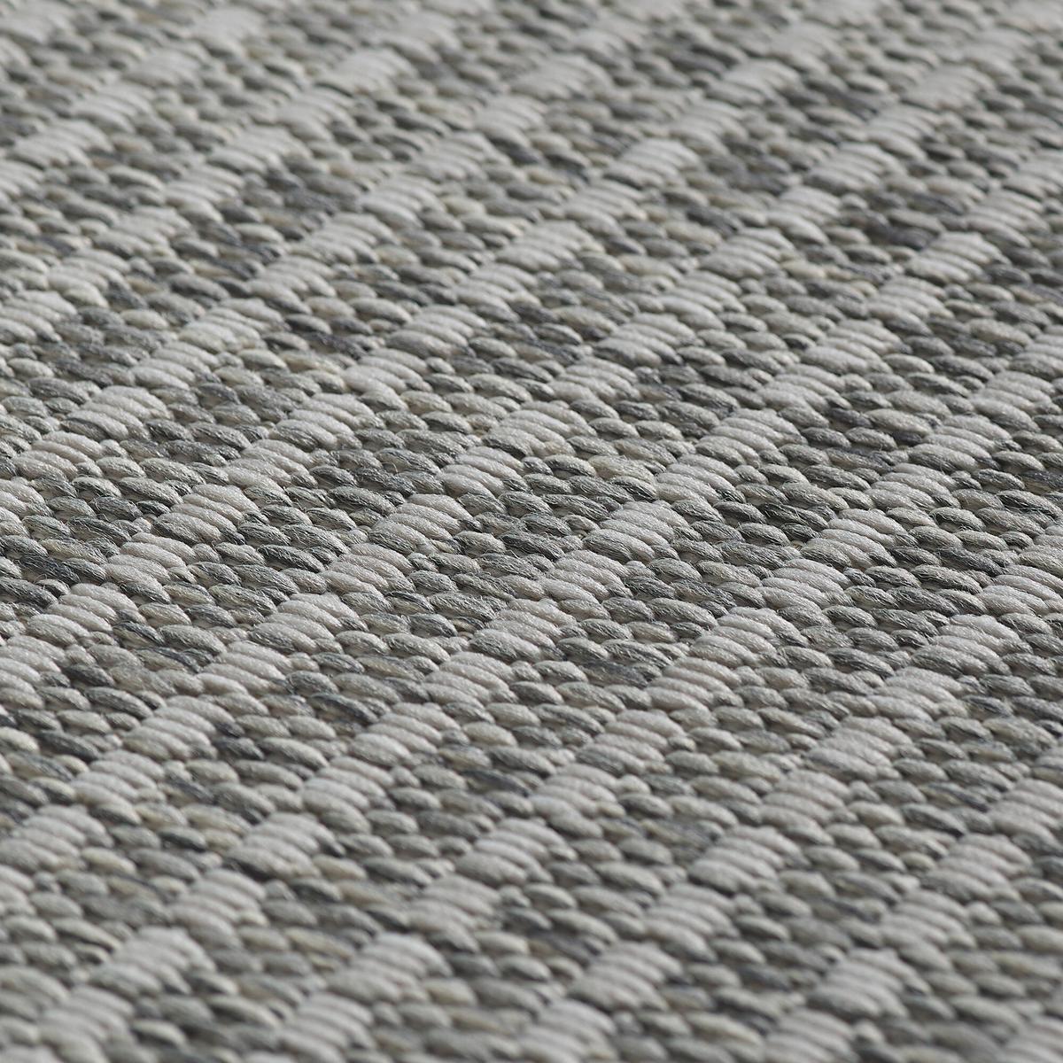 Outdoorteppich Giza 280 X 370 1410 Grey - Grau, Basics, Textil (280/370cm) - Novel