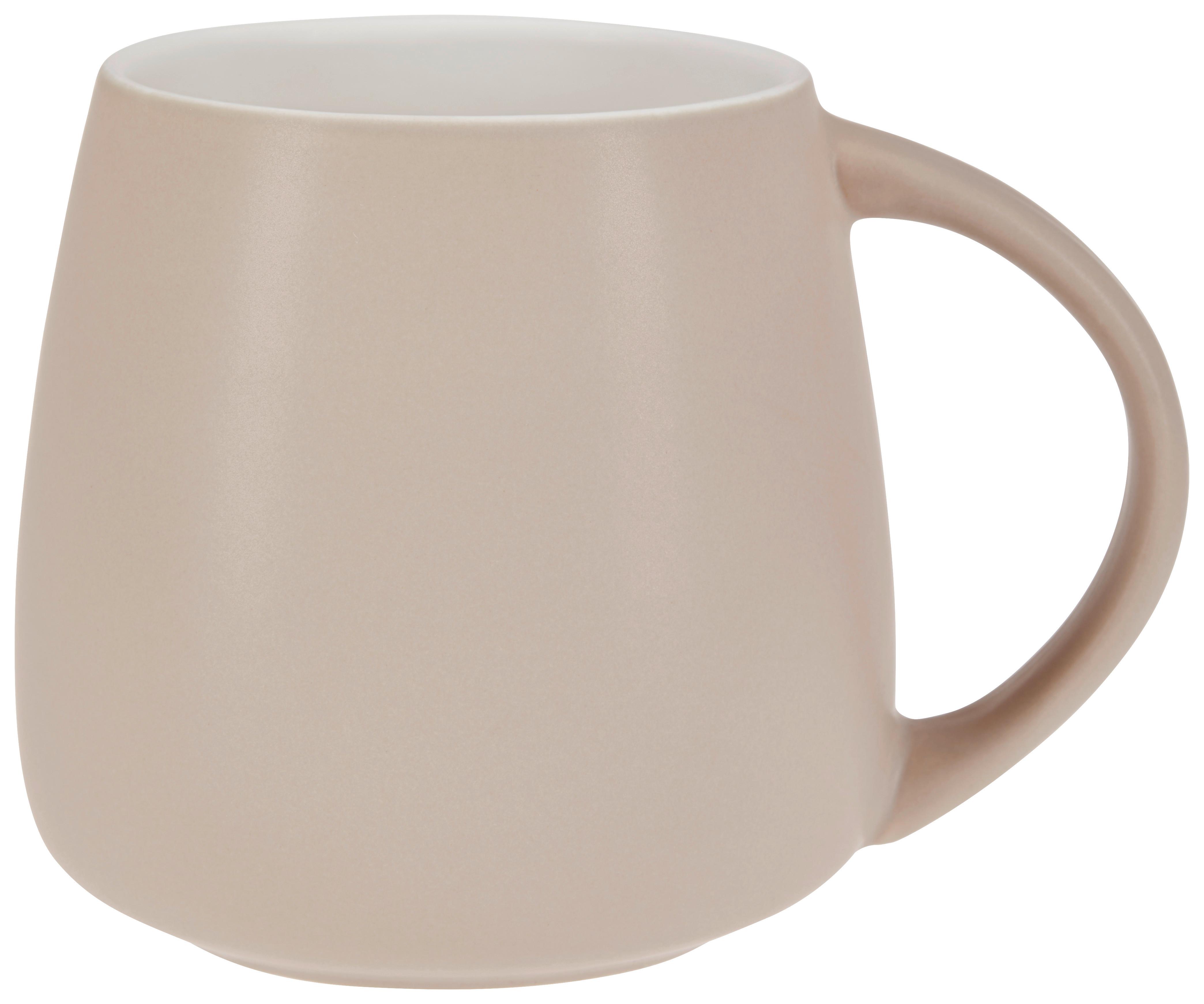 Kávésbögre Elina Kb. 420ml - bézs, Basics, kerámia (7,8/9,5cm) - James Wood