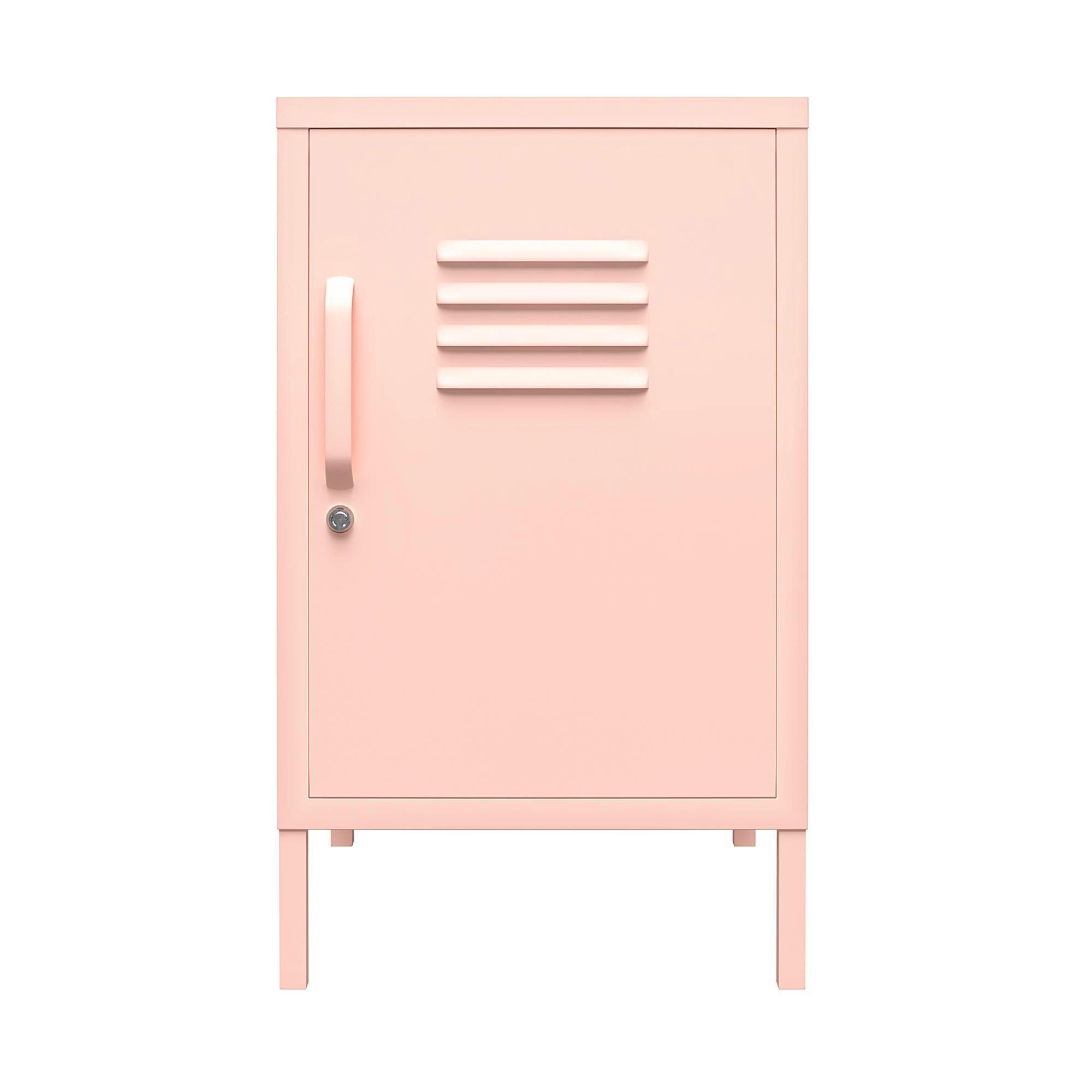 Beistelltisch Mission District Rosa B: 38 cm - Rosa, Design, Metall (38/40/69cm) - MID.YOU