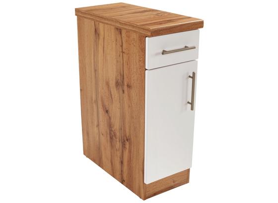 Küchenunterschrank Stella Us30 - Eichefarben/Weiß, Holzwerkstoff (30/86/57cm) - Ombra Küchenunterschrank Stella Us30 - Eichefarben/Weiß, Holzwerkstoff (30/86/57cm) - Ombra
