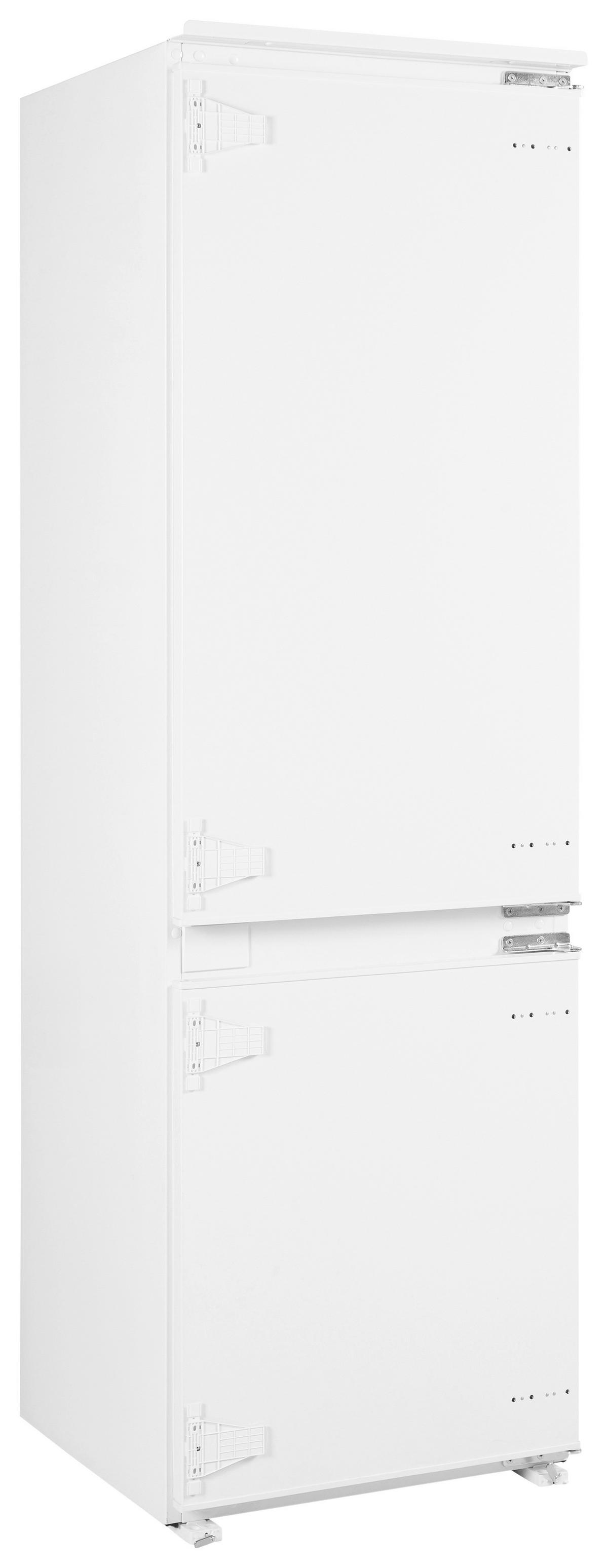 Kühl-Gefrier-Kombination Ekmbmfnfe - Weiß, Basics, Glas/Kunststoff (54,0/178,5/51,0cm) - Mican