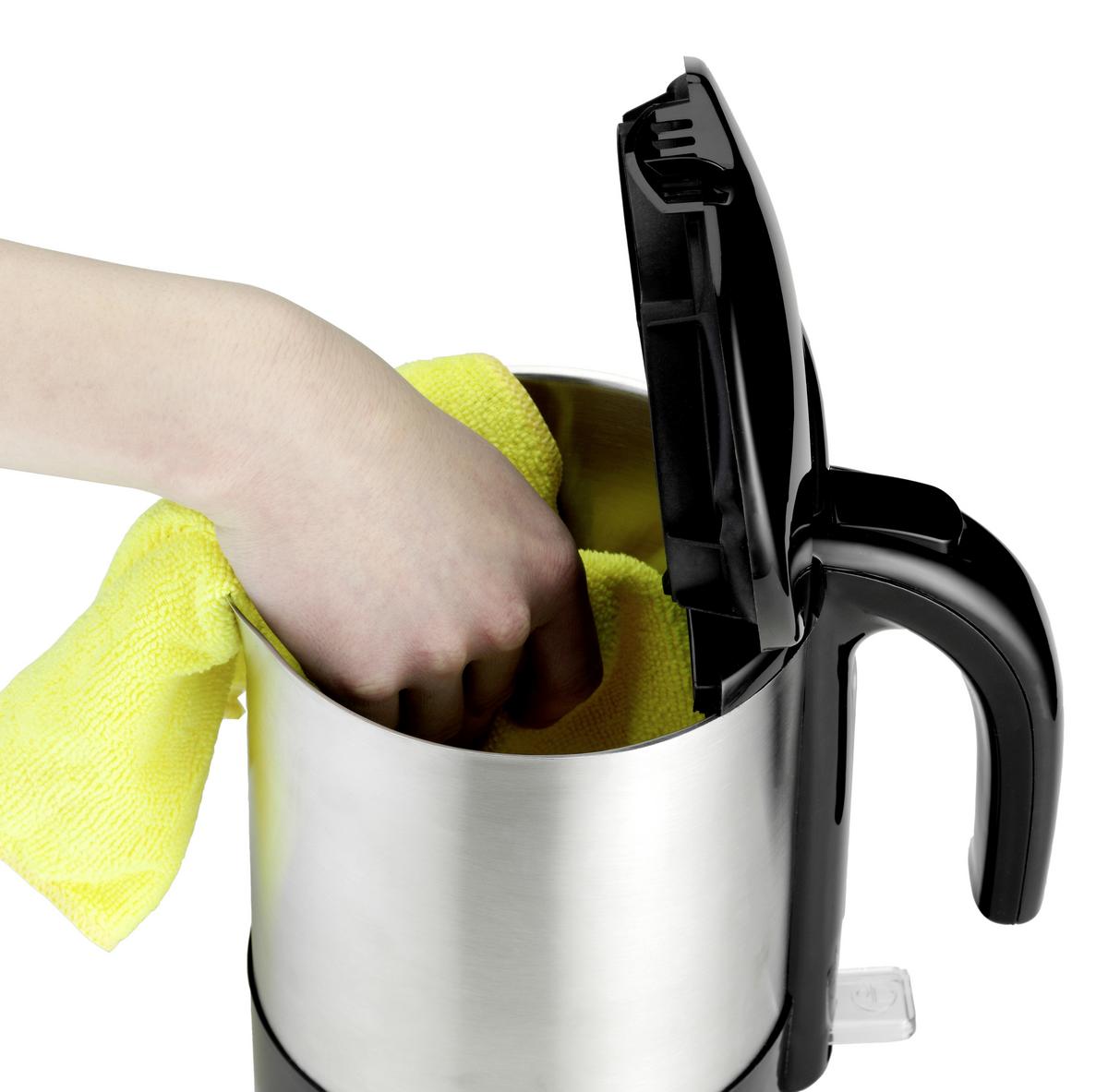 Wasserkocher Comfort Boil Silber Edelstahl 1,7 L 2200 W - Silberfarben, Basics, Metall (20,4/17,6/23cm) - Trisa Electronics
