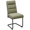 Schwingstuhl Hilal - Schwarz/Grün, LIFESTYLE, Holz/Textil (45/94/62cm) - MID.YOU