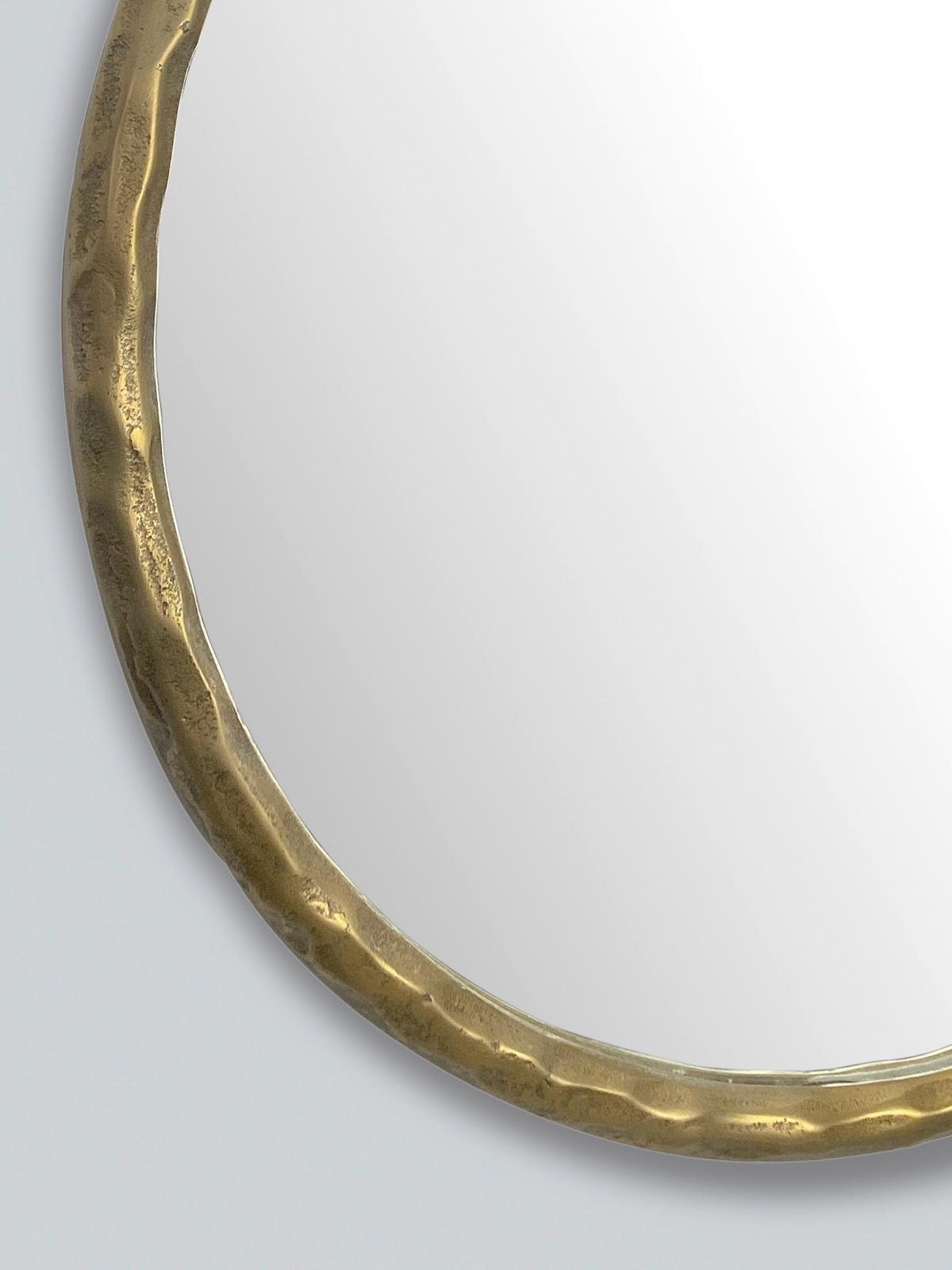 Wandspiegel Goldfarben B: 60 cm - Goldfarben, Design, Glas/Metall (60/60/4cm) - MID.YOU