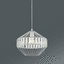 Závesná Lampa Lucy - biela, Štýlový, kov/sklo (30/120cm) - Modern Living Závesná Lampa Lucy - biela, Štýlový, kov/sklo (30/120cm) - Modern Living