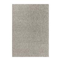 Webteppich Beige Naturfaser Nizza 160x230 cm - Beige, KONVENTIONELL, Textil (160/230cm)