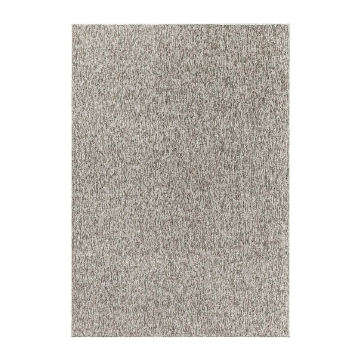Webteppich Beige Naturfaser Nizza 160x230 cm - Beige, KONVENTIONELL, Textil (160/230cm)