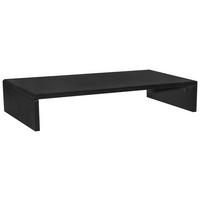 TV-Aufsatz Aktion Schwarz BHT 70x12,8x35 cm max. 5 kg - Schwarz, MODERN, Holzwerkstoff (70/12,8/35cm)