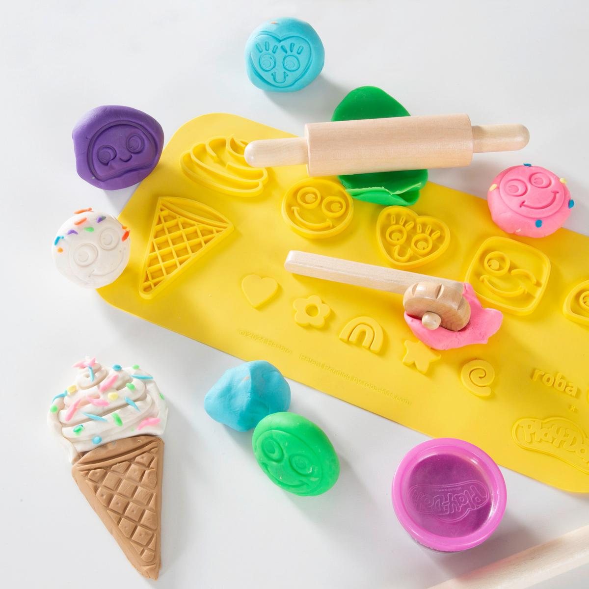 Kinderspielset Play Doh - Multicolor, Naturmaterialien/Holz