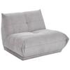 Modul Sofa Giselle 2er Sofa B: 105 Cm Cord Grau - Grau, Trend, Textil (105/80/112cm) - Livetastic