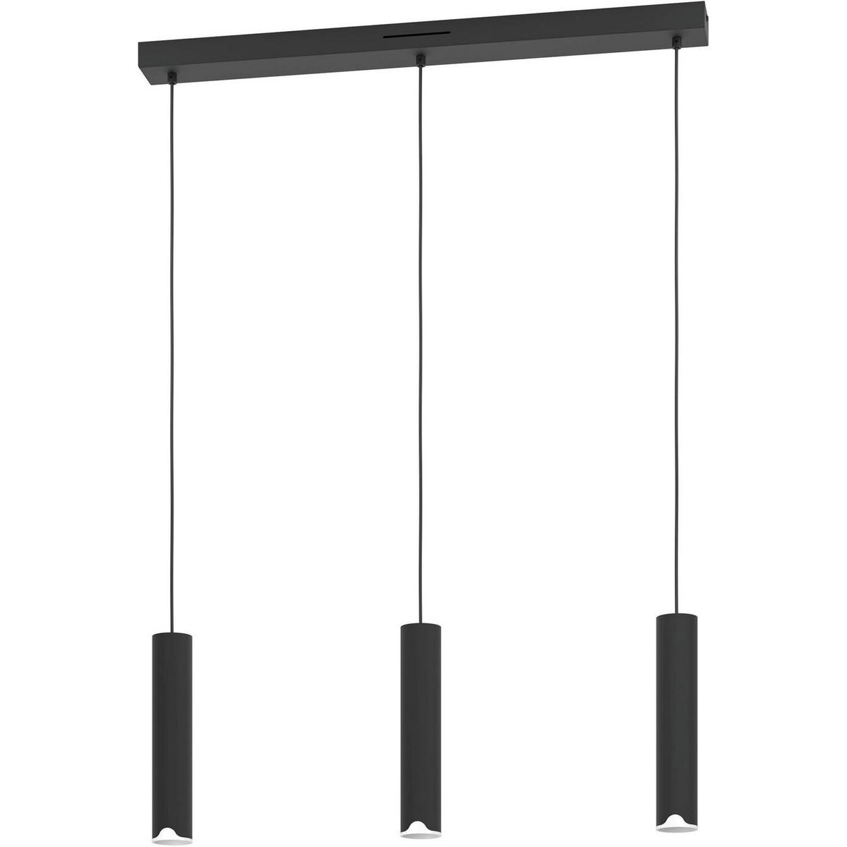 HÄNGELEUCHTE BALAMORTA-Z - Schwarz, MODERN, Metall (78/110/5,5cm) - Eglo