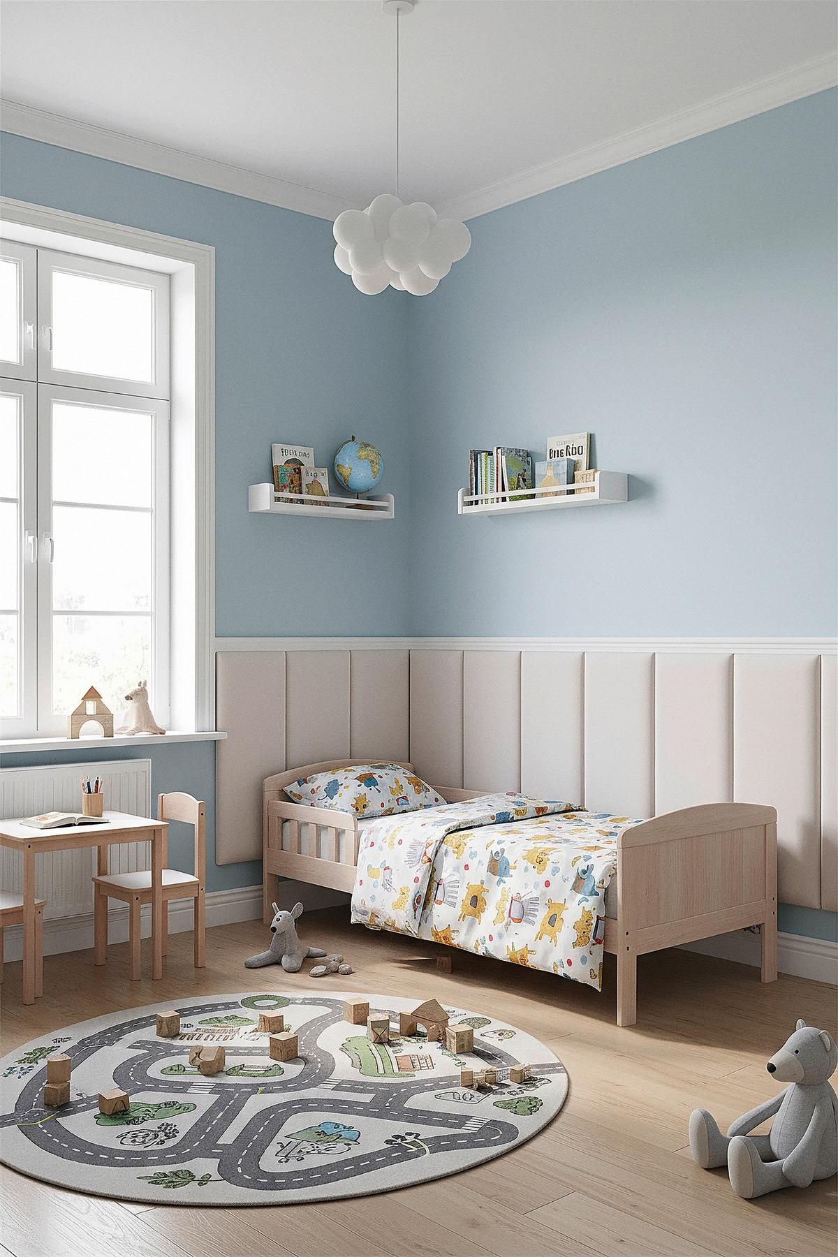 Wandpaneel Claudia 1 Beige B: 60 cm - Beigebraun, Trend, Holzwerkstoff/Kunststoff (60/30/4cm)