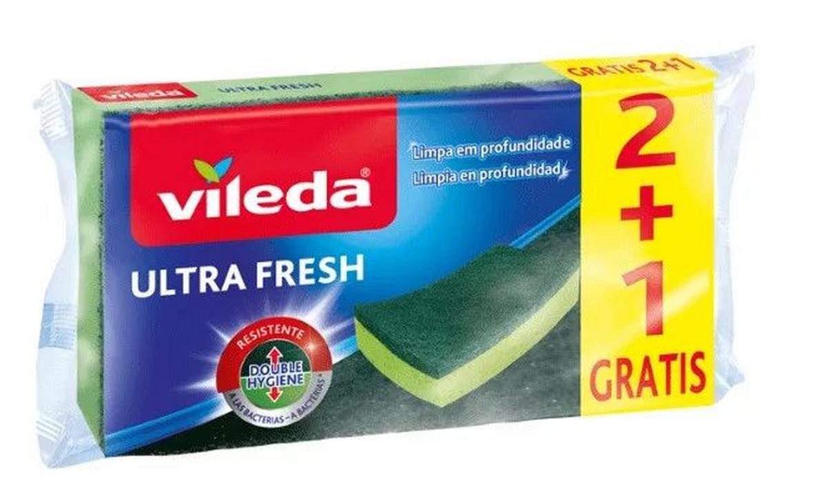 Szivacs Vileda - zöld, műanyag (0.031kg) - Vileda