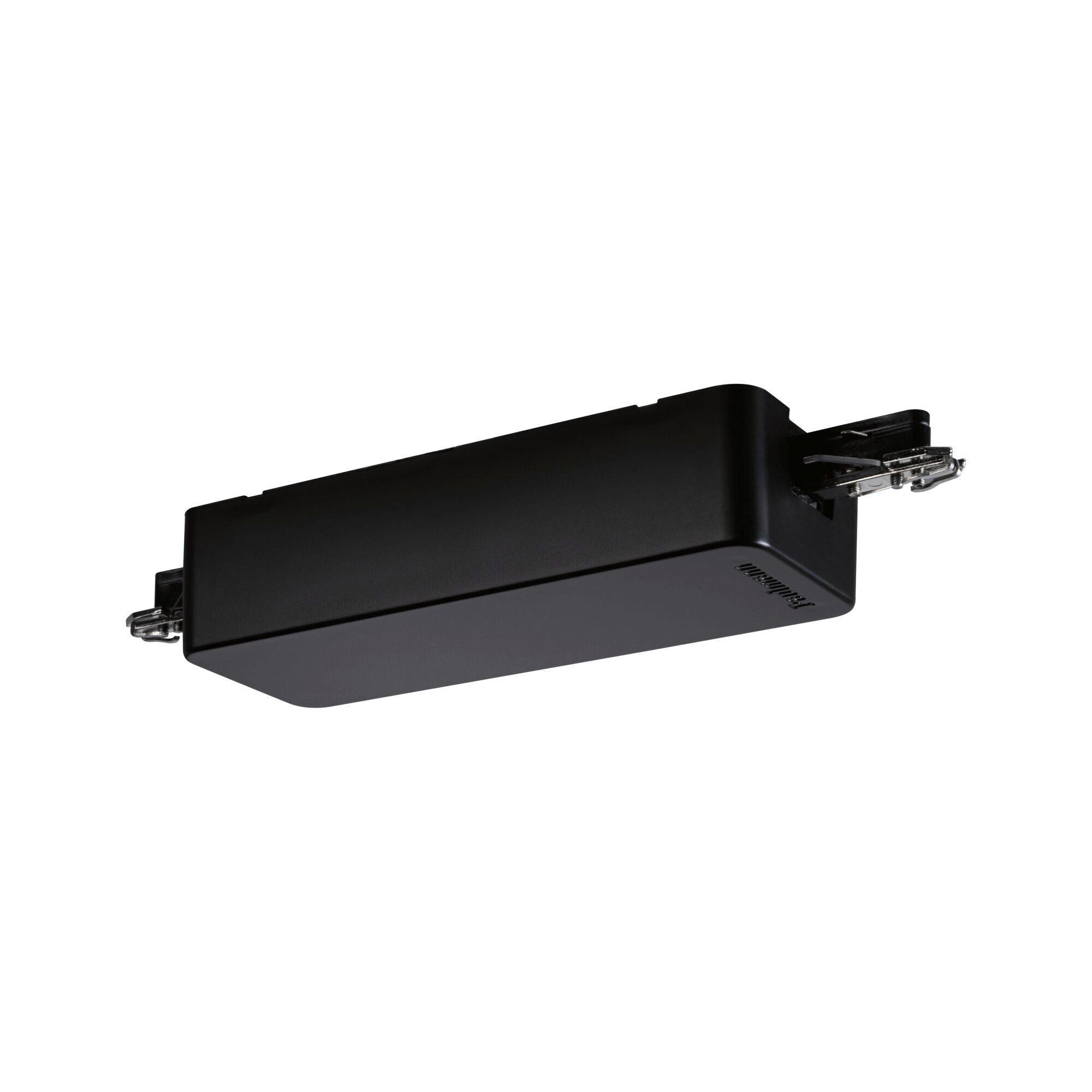 Netzadapter 400 W Schwarz ZigBee-Technologie - Schwarz, Basics, Kunststoff (15,5/15,5/3,5cm) - Paulmann