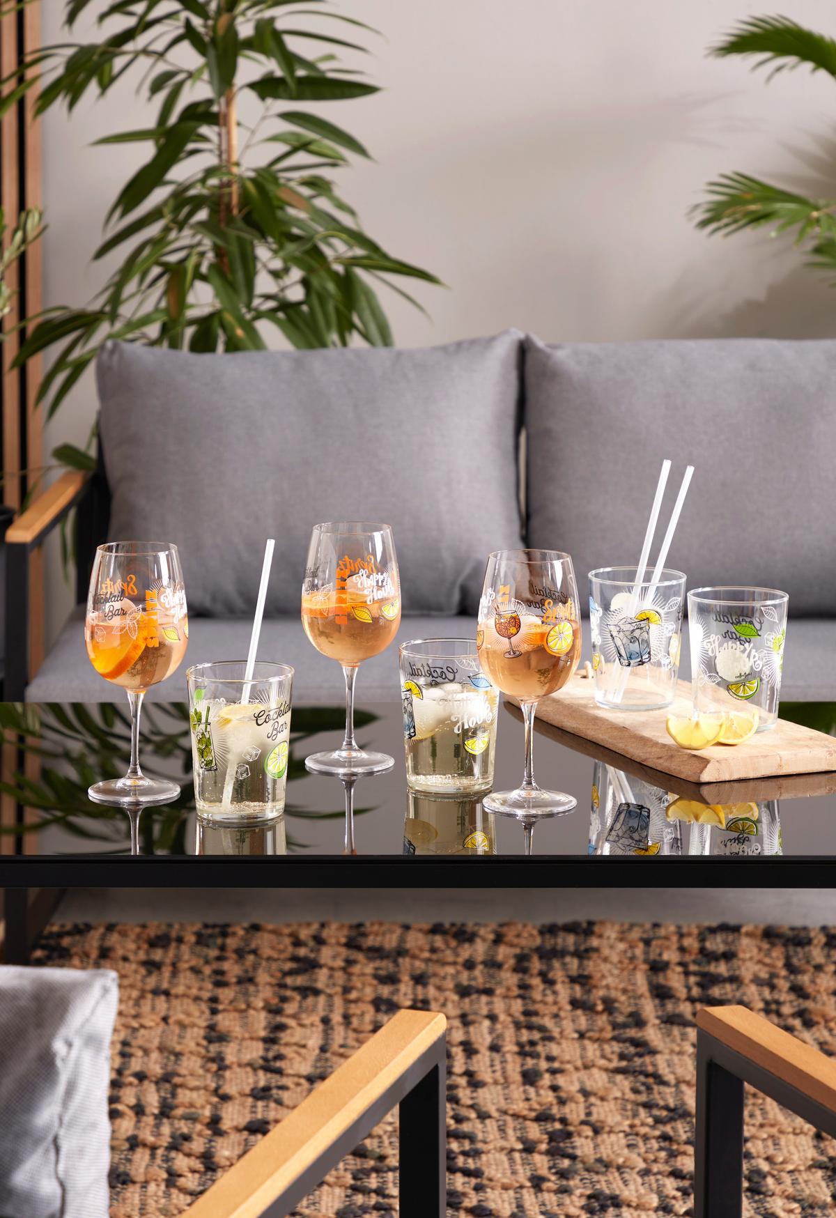 Spritzerglas Sofia Ca. 500 Ml - Transparent/Orange, ROMANTIK / LANDHAUS, Glas (8,5/21,4cm) - James Wood