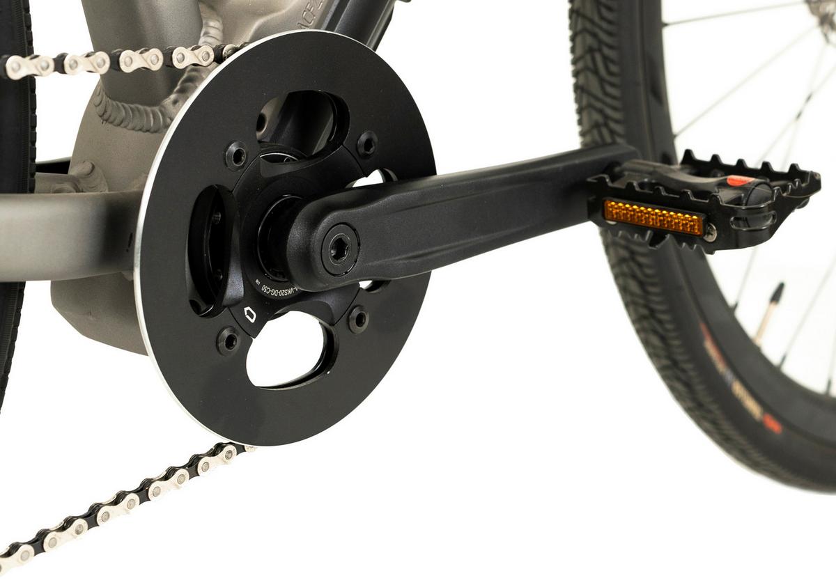 Elektrofahrrad Totem Urban Platin - Hellgrau, Basics, Metall (180/70/100cm)