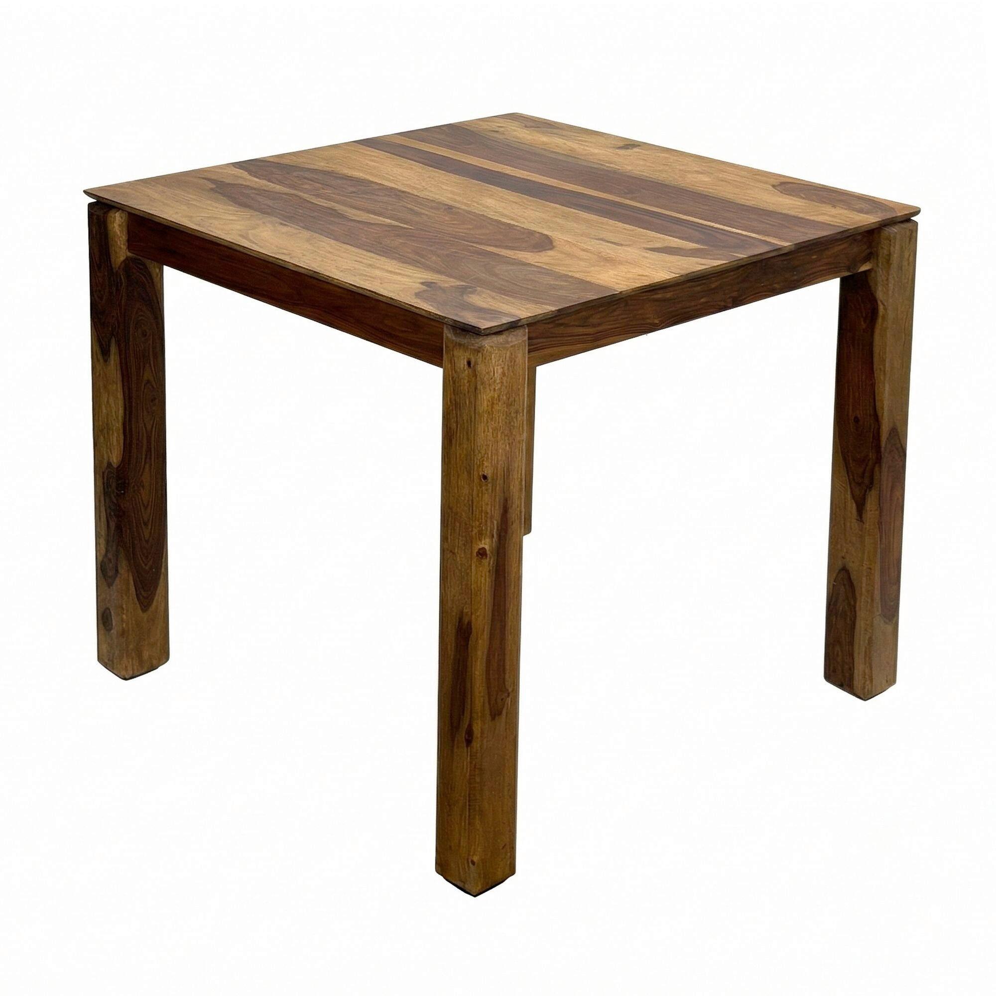 ESSTISCH Sheeshamfarben L: 80cm - Sheeshamfarben, Design, Holz (80/75/80cm) - Livetastic