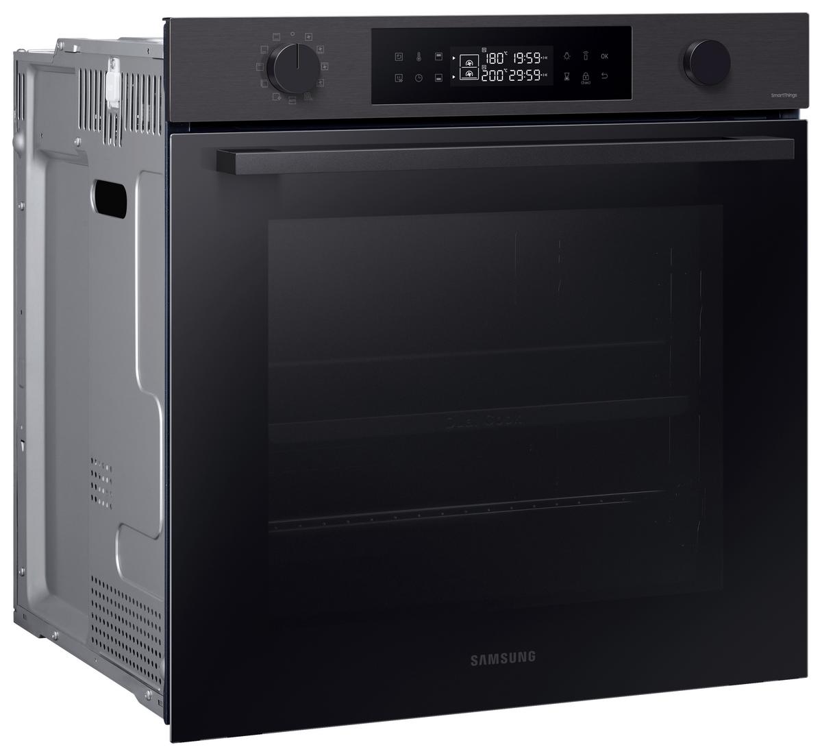 Backofen Nv7b4455uab/U3 - Schwarz, Design, Glas/Metall (59,5/59,5/57,1cm) - Samsung