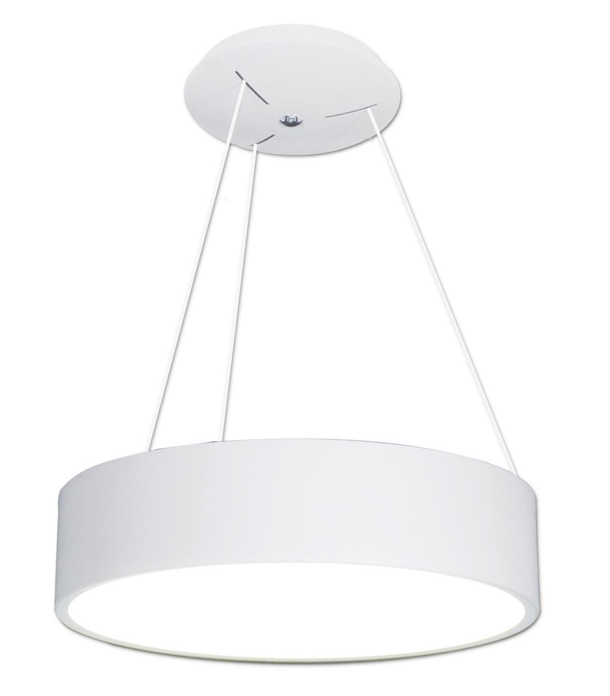 Led-hängeleuchte Carla H: 150 Cm Farbtemperaturwechsler - Weiß, Design, Kunststoff/Metall (45/150cm) - Näve