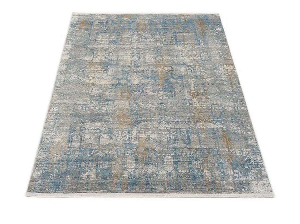 Webteppich Blau/Grau Sinfonia 240x340 cm - Blau/Grau, Design, Textil (240/340cm) - Musterring
