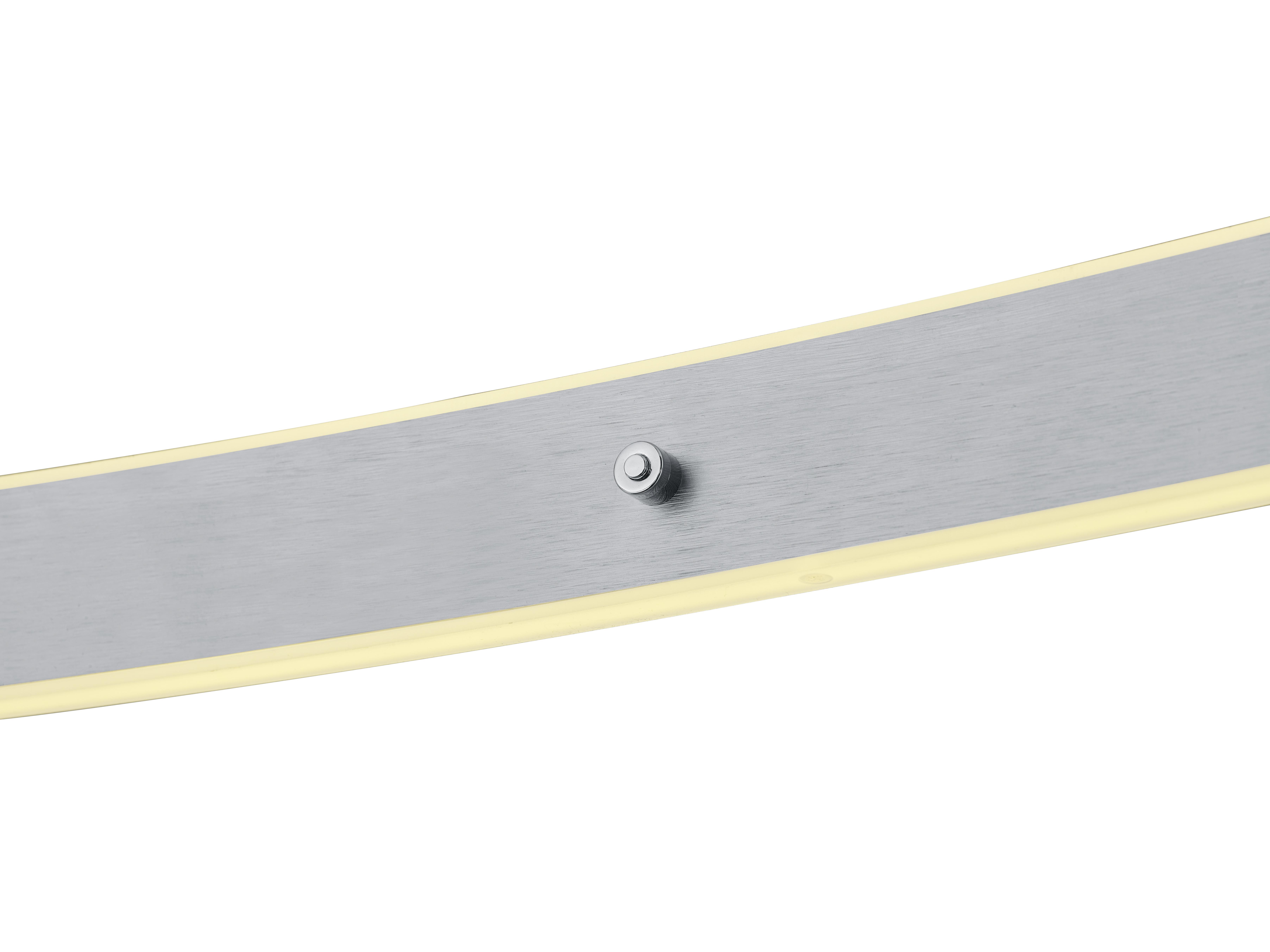 LED-Hängeleuchte 20469/1-39 - Anthrazit, Design, Kunststoff/Metall (90/150cm) - Hell