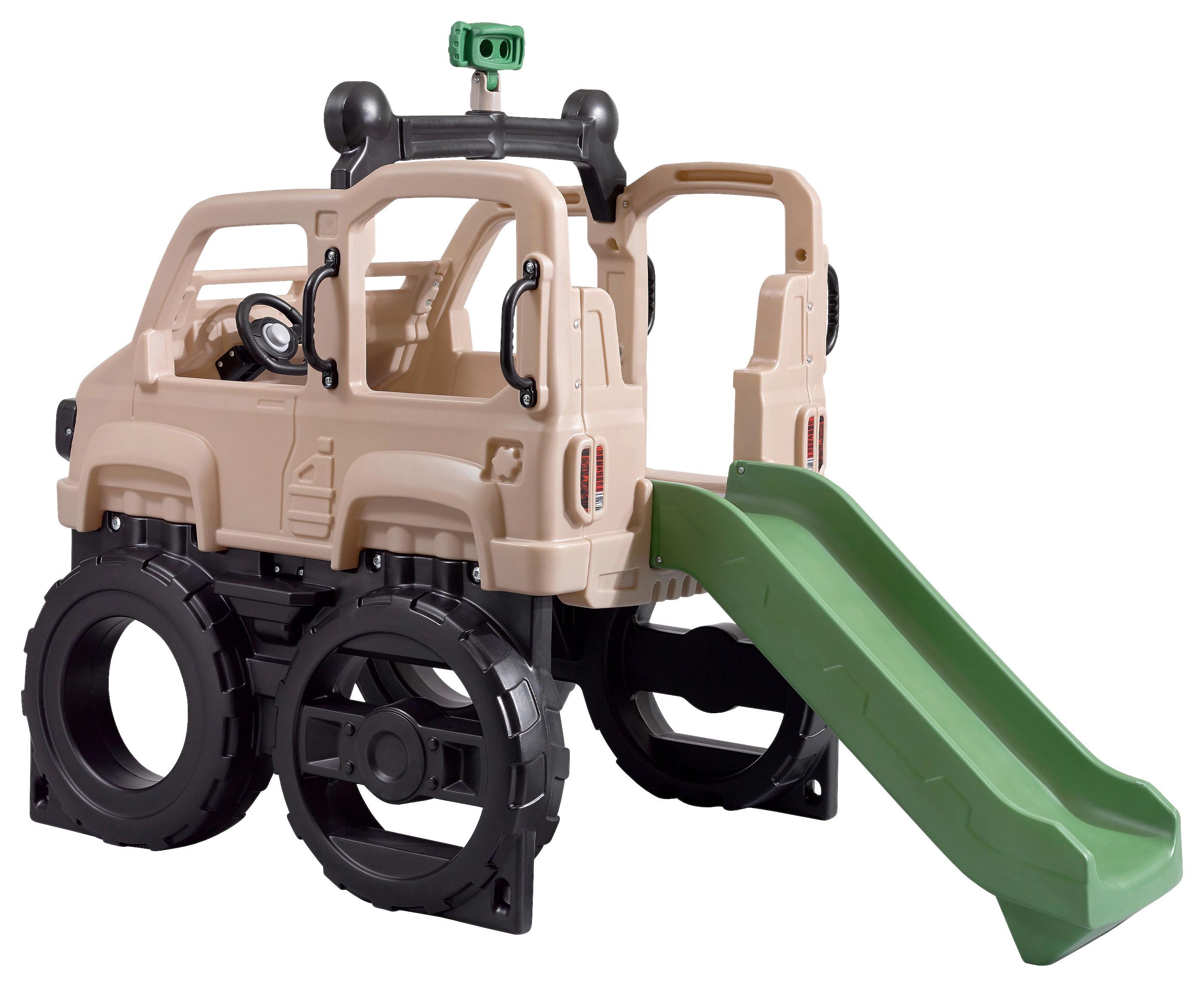 Klettergerüst 4136kr - Anthrazit/Beige, KONVENTIONELL, Kunststoff (215,9/155/107cm) - Ambia Garden