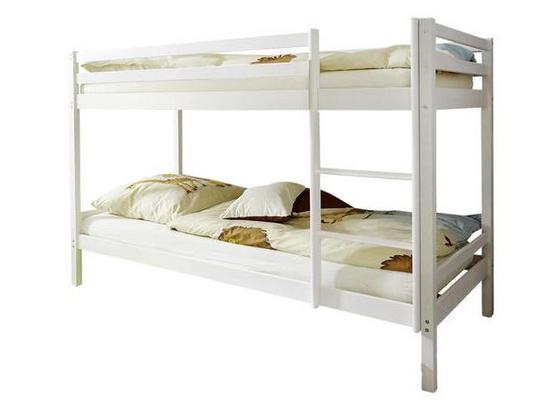 Etagenbett Rene 90x200 cm Weiß - Weiß, MODERN, Holz (90/200cm) - Livetastic Etagenbett Rene 90x200 cm Weiß - Weiß, MODERN, Holz (90/200cm) - Livetastic