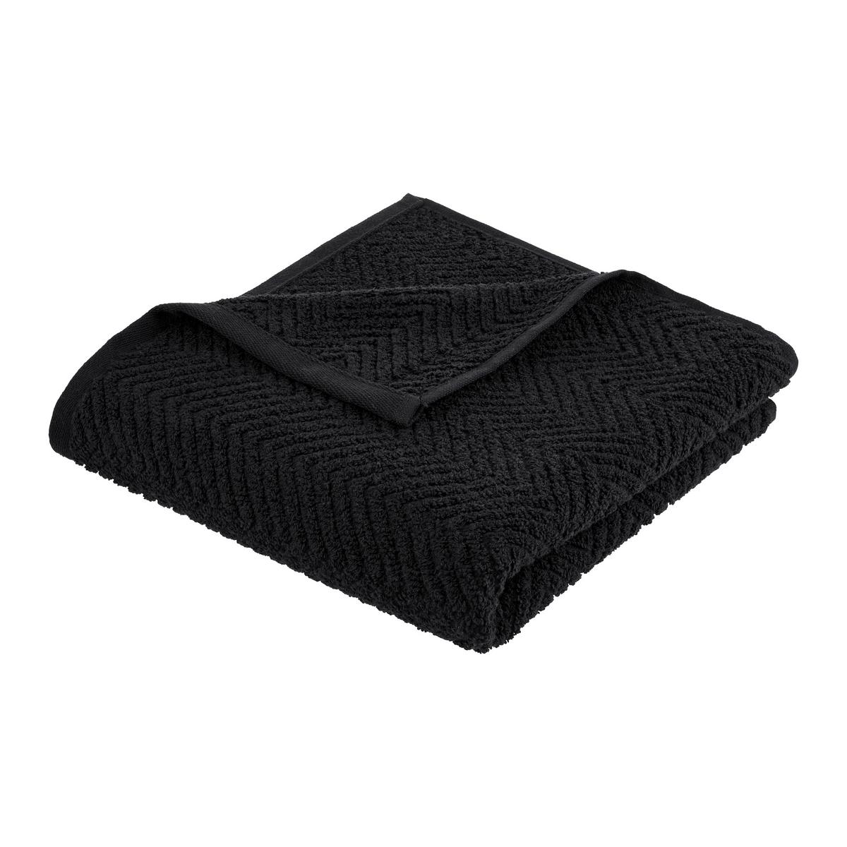 RUČNÍK OCEAN - černá, textil (50/100cm) - Premium Living