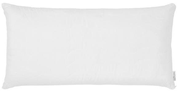 Polster Anti-Schnarch Kissen Benno 40x80 cm Pes/Kaltschaum - Weiß, KONVENTIONELL, Textil (40/80cm) - Primatex