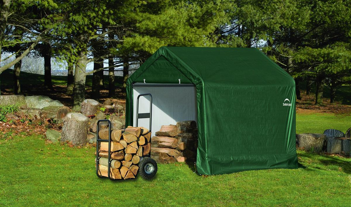 Gerätehaus Satteldach 180x180x180 cm - Grün, Basics, Kunststoff (180/180/180cm)