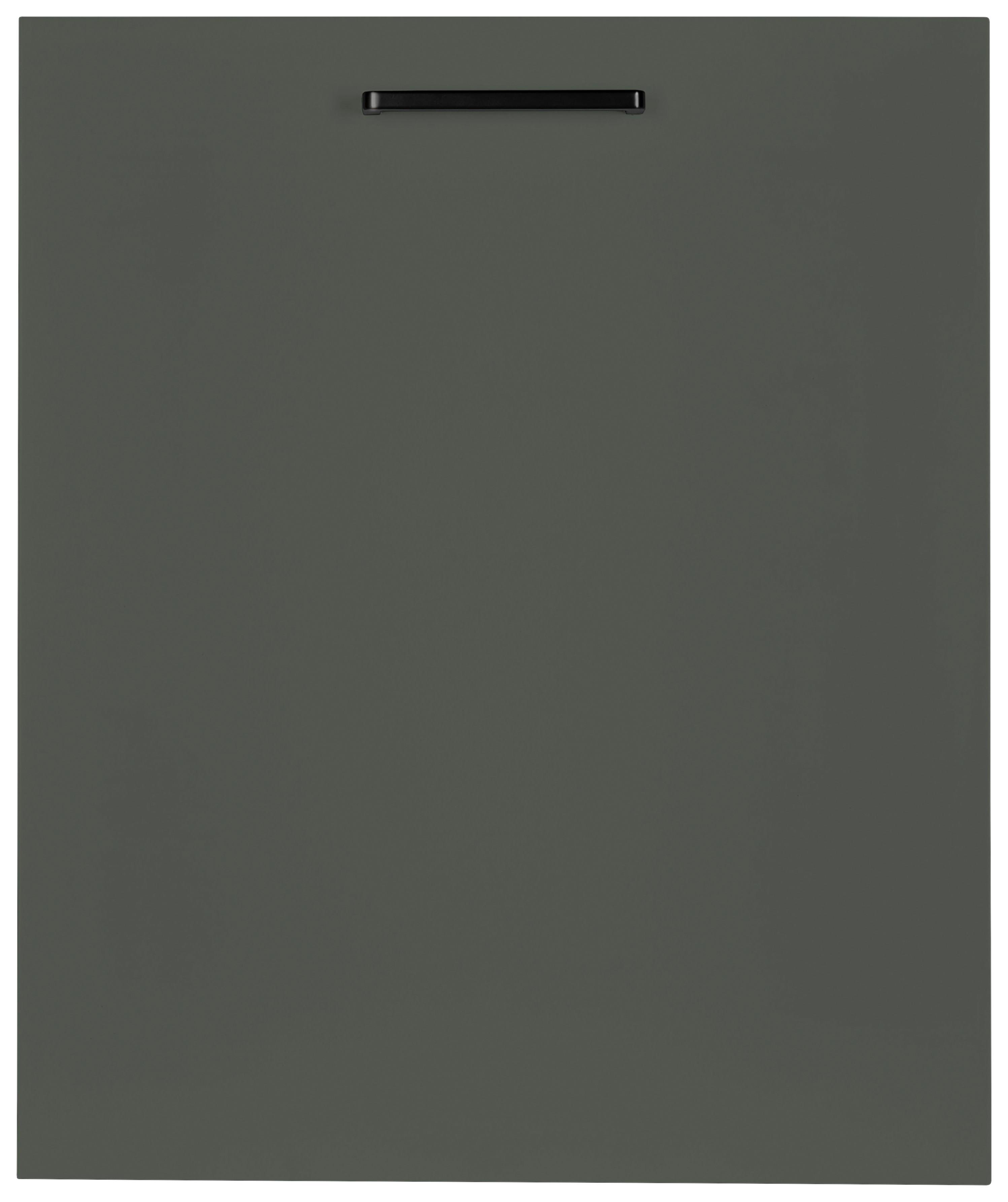 Geschirrspülerfront Easytouch - Grün, MODERN, Holzwerkstoff (60/72/1,9cm) - Nobilia