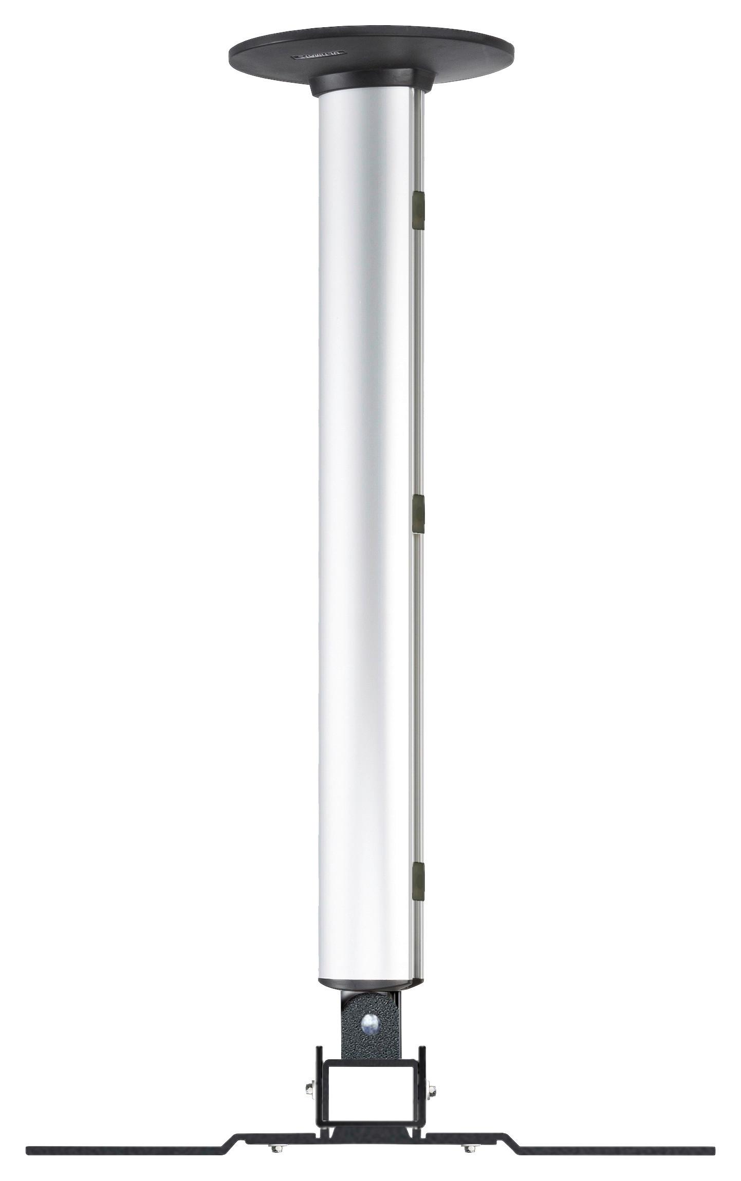 TV- Wandhalterung Cpm Silberfarben B: 62 cm - Silberfarben, MODERN, Metall (62/70/19cm) - MID.YOU
