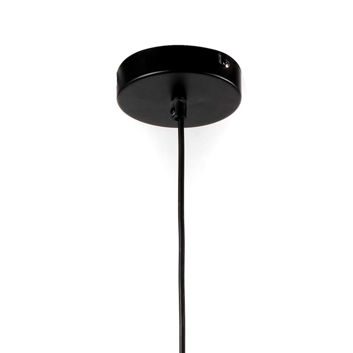 Hängeleuchte 4099/S - Schwarz, Design, Metall (83/107cm)