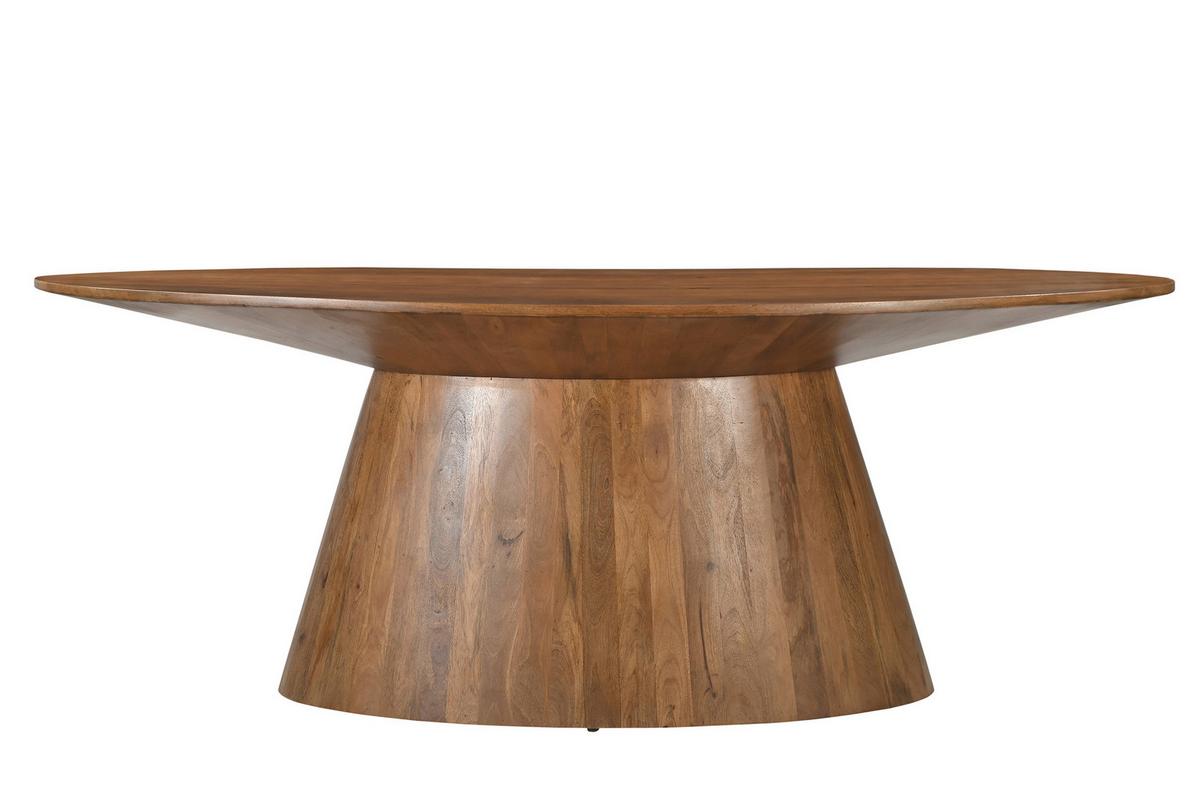 ESSTISCH Naturfarben L: 210cm - Naturfarben, MODERN, Holz (210/100/77cm) - MID.YOU