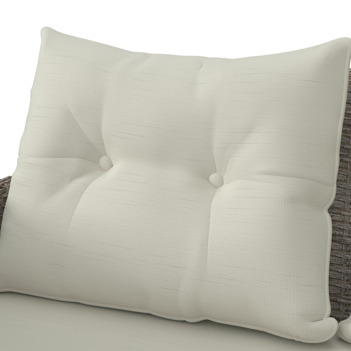 Loungegarnitur 4-Tlg. Kos Holz /Kunststoff/Metall mit Kissen - Beige/Creme, MODERN, Holzwerkstoff/Kunststoff - Luca Bessoni
