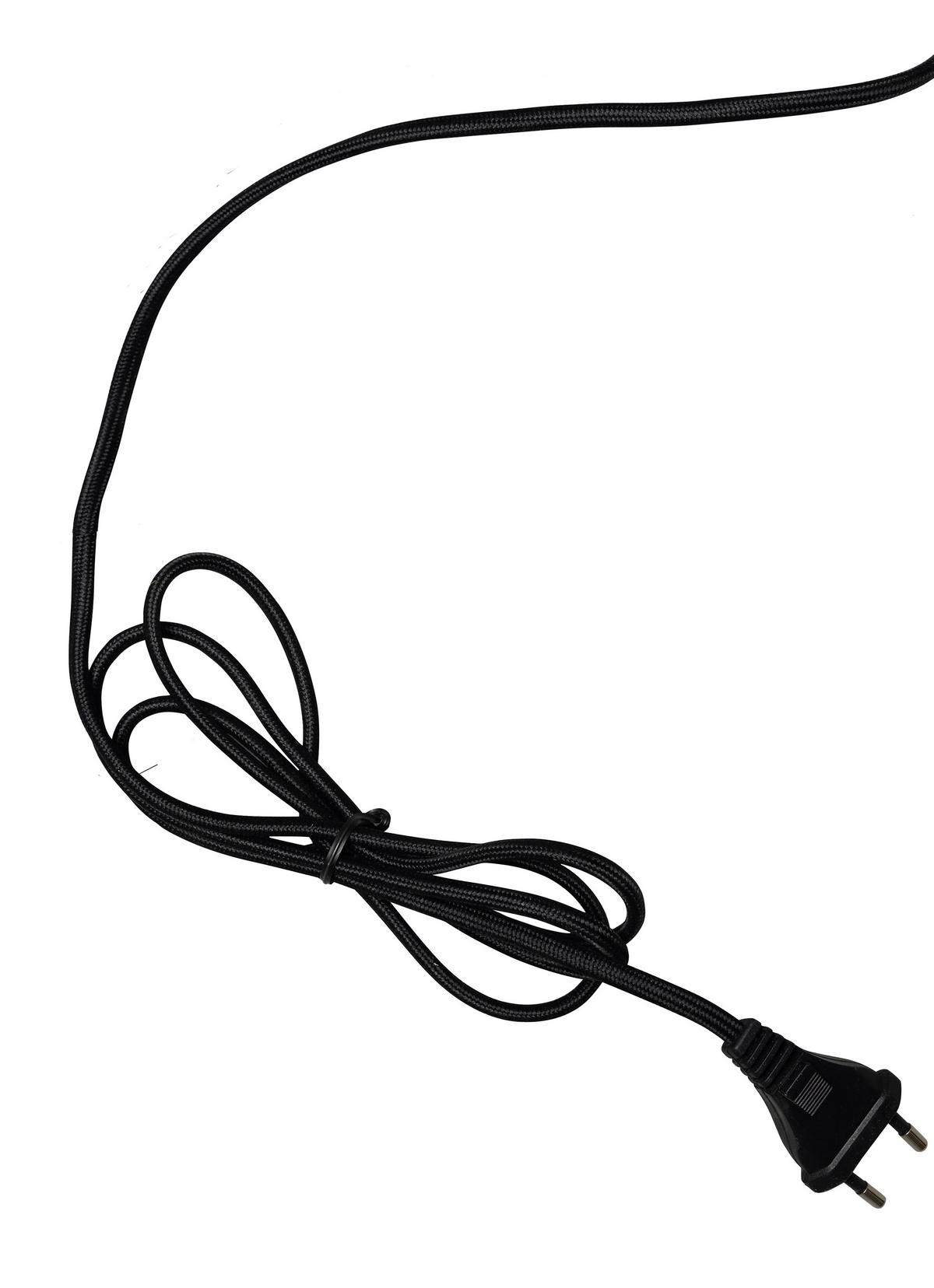 Stehlampe Marseille Schwarz Drehbar - Schwarz, Design, Metall (17/141/17cm) - It's about Romi