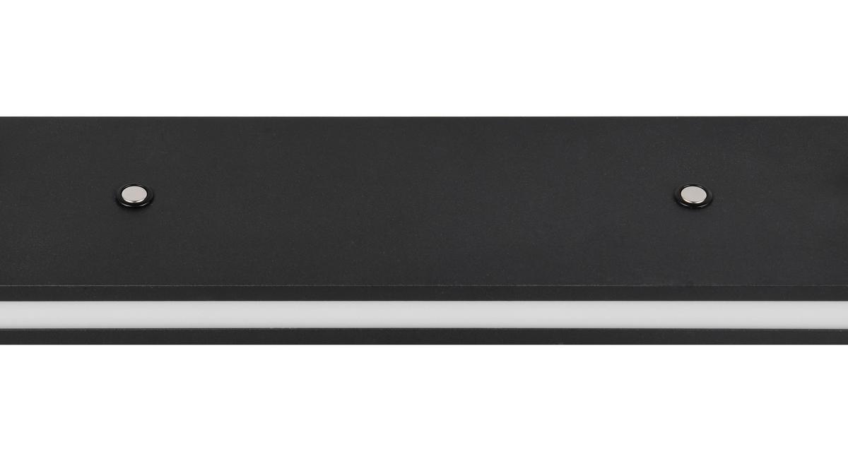 LED-Pendelleuchte 353010132 Graham - Schwarz/Weiß, Design, Kunststoff/Metall (109/9/200cm) - Trio Leuchten