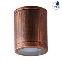 Kültéri Mennyezeti Lámpa Mopti Kültéri Menny.lámpa - rozsdavörös/átlátszó, Basics, műanyag (13/17cm)