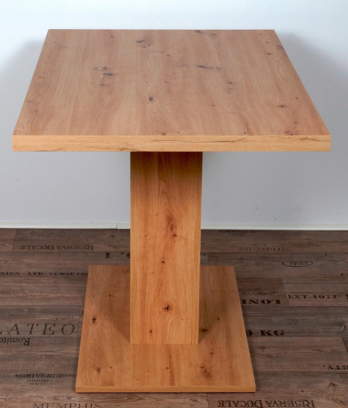 Esstisch Olli Eiche Artisan L: 110 Cm - Eiche Artisan, KONVENTIONELL, Holzwerkstoff (110/70/75cm) - MID.YOU