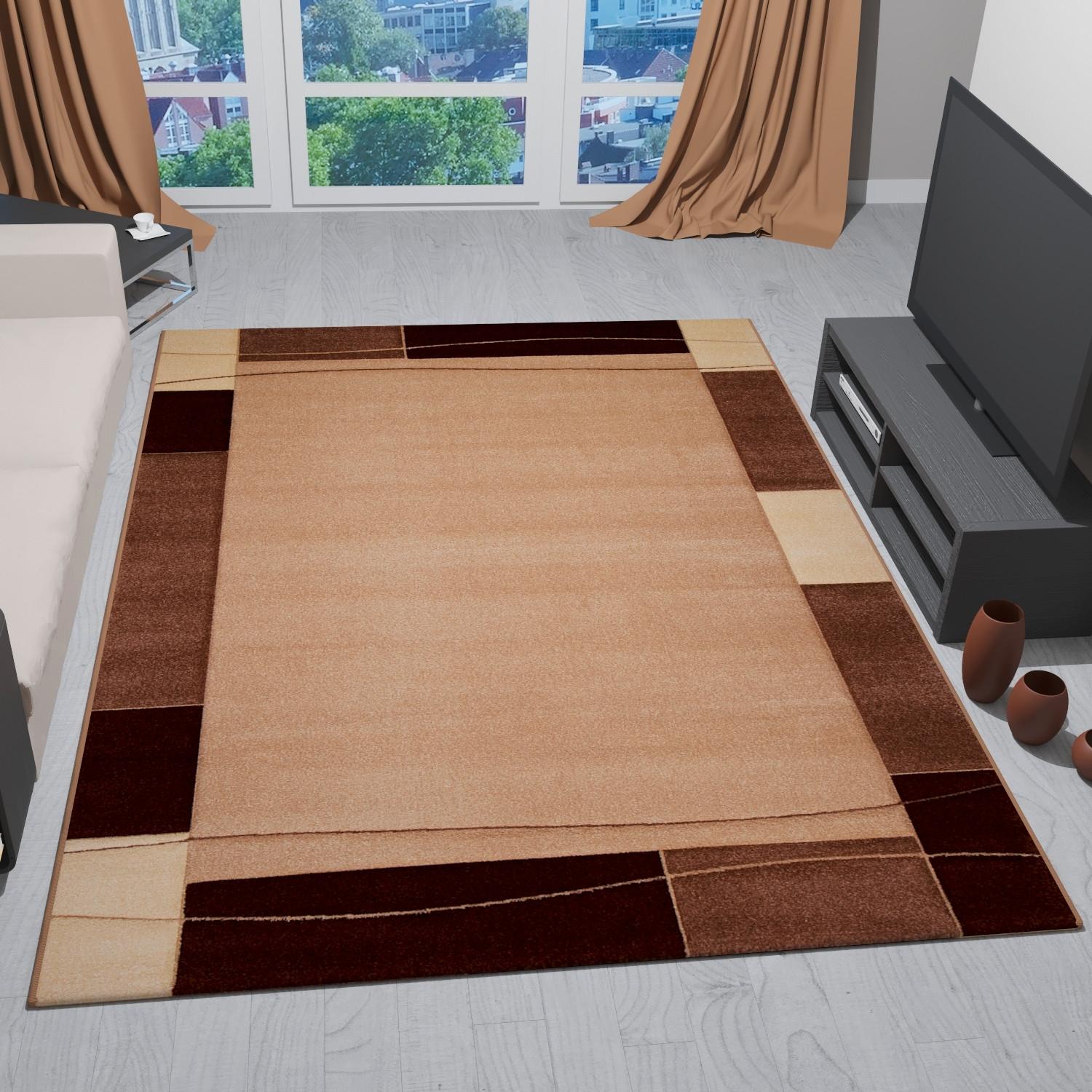 Webteppich Beige Naturfaser Cascada Plus 80x300 Cm