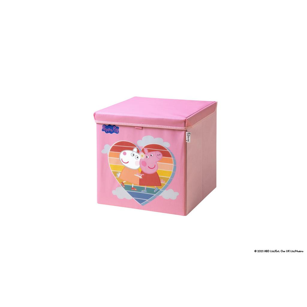Peppa Pig Aufbewahrungsbox mit Deckel, 33x33 cm