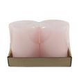 Stumpenkerze Sophie - Rosa, KONVENTIONELL, Naturmaterialien (6,8/9cm) - Ondega
