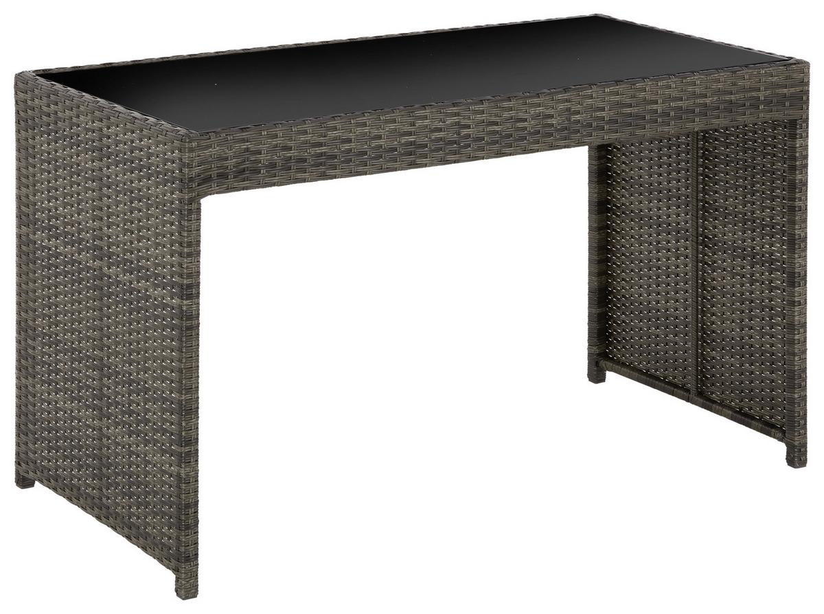 Kerti Szett Emma - barna/fekete, Modern, műanyag/textil - Luca Bessoni