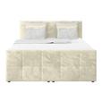 Boxspringbett mit Topper und Bettkasten 180x200 cm Medino - Champagner, KONVENTIONELL, Holz/Holzwerkstoff (180/200cm) - Luca Bessoni