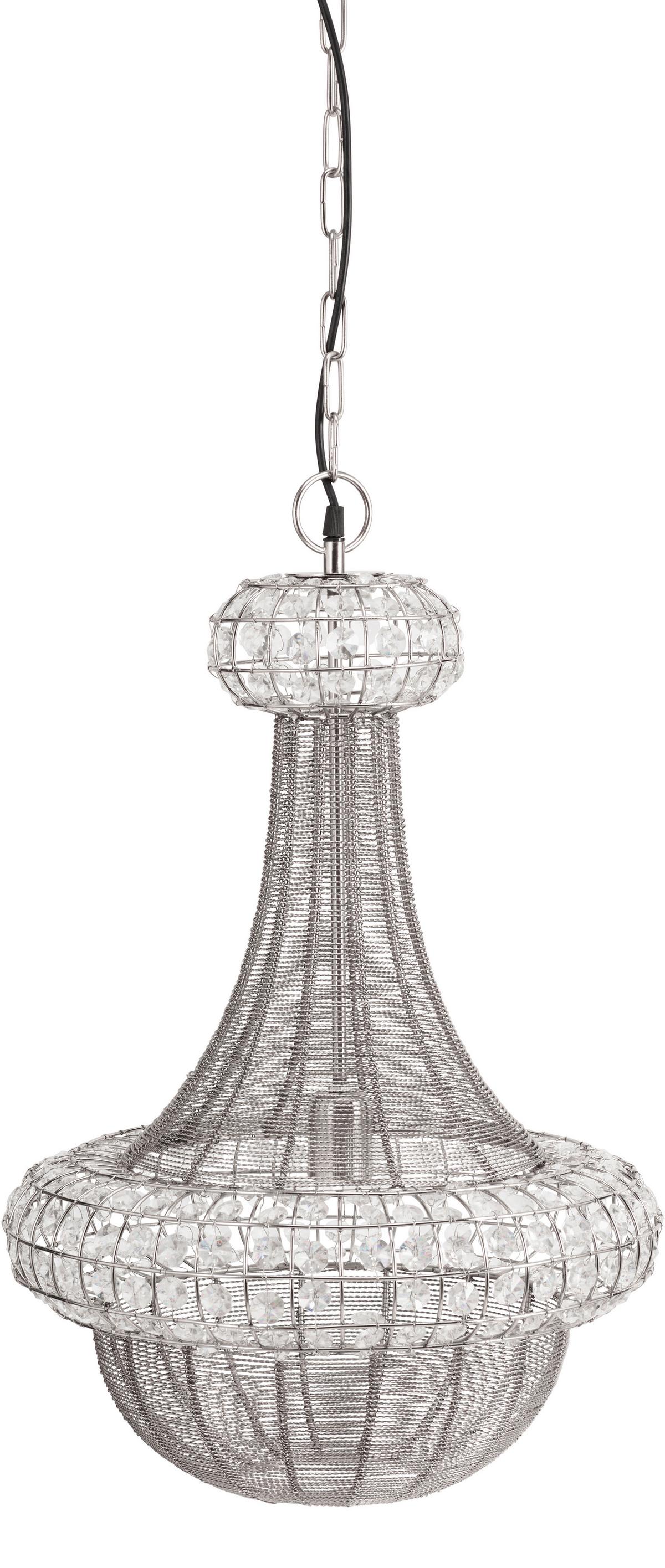 Kronleuchter 3484201 Saba - Silberfarben, KONVENTIONELL, Metall (42/70/42cm)