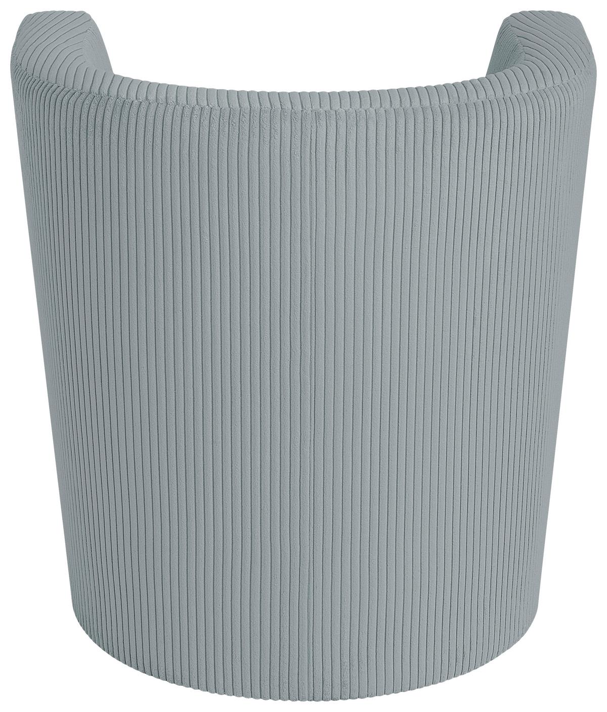 Koktailové kreslo PAUL, mätovozelený menčester ZOOM - čierna/mätovozelená, Konventionell, kompozitné drevo/textil (70/76/64cm) - P & B