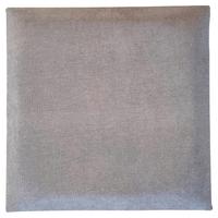 čalúnený panel 2ks, 30x30cm štvorec, svetlosivá - svetlosivá, Basics, textil (30/30/4cm) - MID.YOU