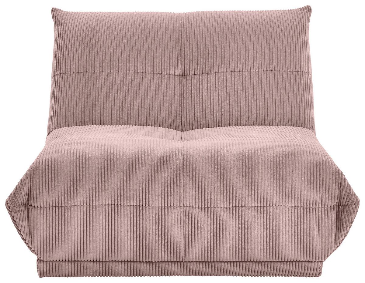 Sofaelement Giselle 1,5 Chair Modul Altrosa B: 105 Cm - Altrosa, Trend, Textil (105/80/112cm) - Livetastic