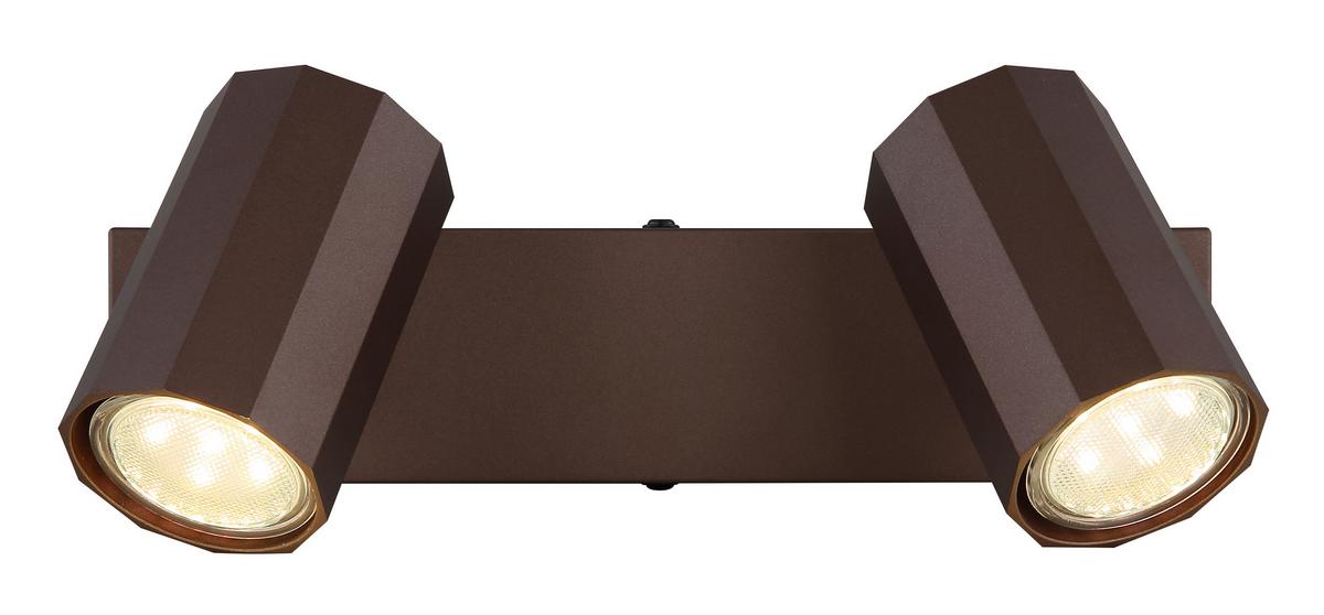 Strahler 57919-2 - Bronzefarben, Design, Metall (26/6/14,5cm) - Globo